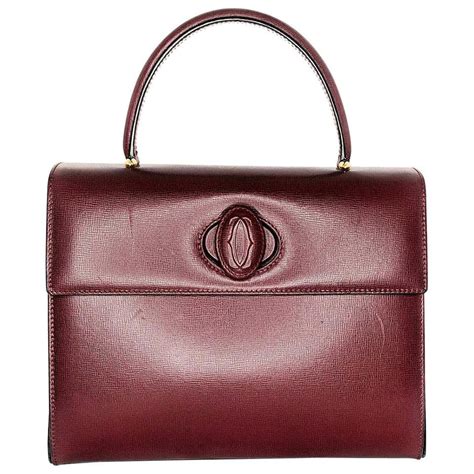 cartier vintage bags|cartier vintage bag price.